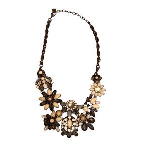 Bella Jack Neutral Stone Statement Necklace